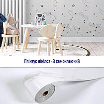 Плінтус вініловий самоклеючий глянцсовий 5000*100*2мм (D) SW-00002117, фото 6