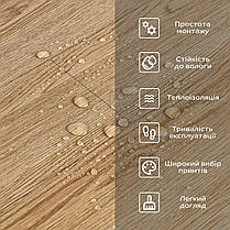 Підлогове вінілове покриття самоклеюче в рулоні 3000*600*1,5мм SW-00001815, фото 4