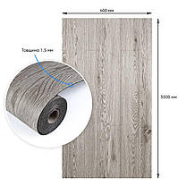 Підлогове вінілове покриття самоклеюче в рулоні 3000*600*1,5мм SW-00001817, фото 3