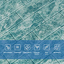 Декоративна 3D панель самоклейка під цеглу DEEP SEA (067) SW-00000170, фото 4