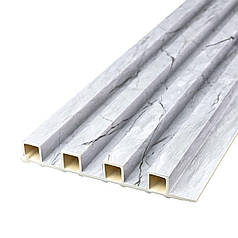 Рейка декоративна WPC стінова 3000х160х23мм Мармур SW-00001862