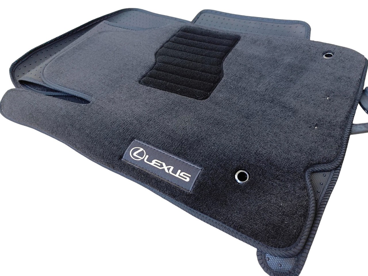 Велюрові килимки в салон Beltex Lexus LX 570 2007-2012 Чорні, фото 1