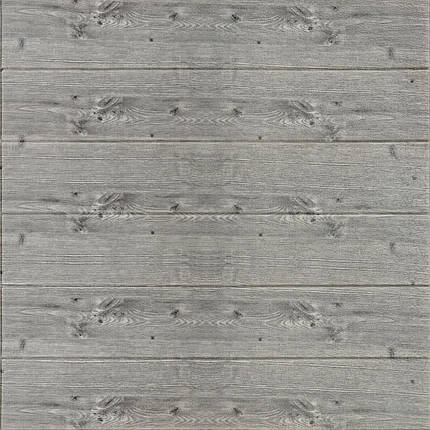 Самоклеюча декоративна 3D панель графітове дерево 700x700x4мм (079) SW-00000558, фото 1