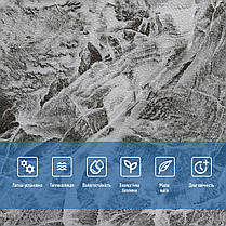 Декоративна 3D панель самоклейка Мармурова плитка 700х700х4мм (192) SW-00000529, фото 4