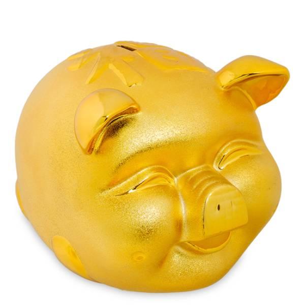 GP"13 Копілка "Золота свинка" до щастя", фото 1