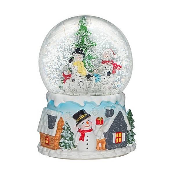 Куля зі снігом "Новорічні прогулянки" 80726, фото 1