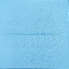 Самоклеюча 3D панель блакитні блоки 700х600х5мм (367) SW-00001465