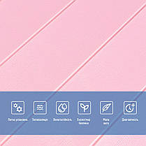 Самоклеюча 3D панель під рожеве дерево 700x700x4мм (379) SW-00001384, фото 4