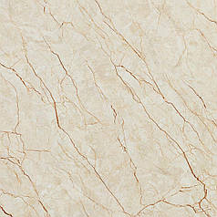 Декоративна ПВХ плита світло-бежевий мармур 600*600*3mm (S) SW-00001629