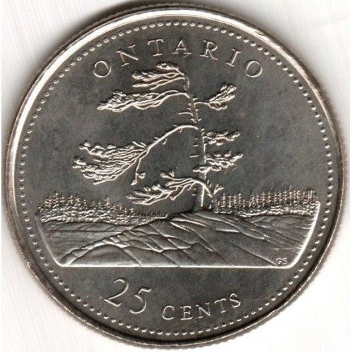 Канада 25 млн, 1992равлина No006