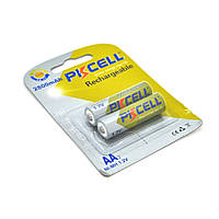 Аккумулятор PKCELL 1.2V AA 2800mAh NiMH Rechargeable Battery, 2 штуки в блистере цена за блистер, Q12 a