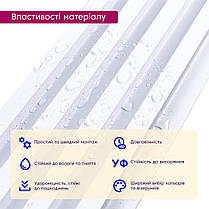 Декоративна стінова рейка перламутр 3000*160*23мм (D) SW-00001533, фото 5