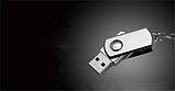 Флешка USB металева 16GB брелок, фото 8