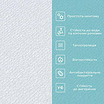 Самоклеючі шпалери 2800*500*2мм WHITE (D) SW-00002022, фото 4