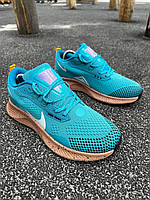 Удобные голубые мужские текстильные беговые кроссовки Nike Pegasus Trail, легкие весенние кроссы найк трейл