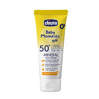 Детский крем Chicco 50 SPF солнцезащитный минеральный, 75 мл (11259.00)