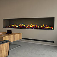 Muenkel wall fire electronic PRO Opti-myst Elektrokamineinsatz 2200 mm - 2.000 W - mit Wasserleitung