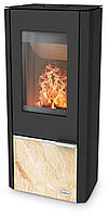 Fireplace Kingstone Stahl mit Sandsteineinsatz 6 kW (K6905)