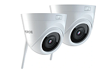 IP-камера FORCE 2x WIFI 4MPX IP-WI-4030D 2K камера наблюдения
