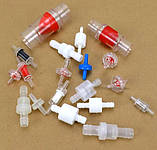 Повітряний зворотний клапан для компресора під шланг 28 мм червоного пелюсткового типу, фото 2