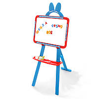 Детский набор для творчества Мольберт 3 в 1 Limo Toy 0703 UK-ENG Магнитный мольберт с буквами и цифрами