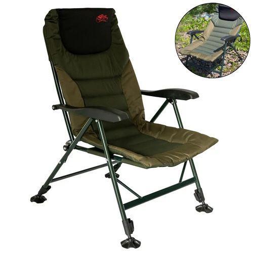 Туристичне крісло складане Tramp Deluxe TRF-042. Коропове крісло., фото 1