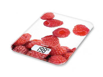 Ваги кухонні Beurer KS 19 скляні плоскі Berry