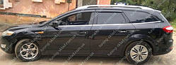 Вітровики вікон Форд Мондео 4 універсал (дефлектори бічних вікон Ford Mondeo 4 Wagon)