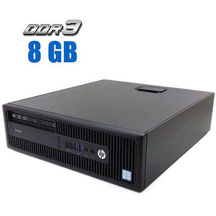 Комп'ютер HP ProDesk 600 G2 SFF/ Core i3-6098P/ 8 GB RAM/ 500 GB HDD/ HD 510, фото 1