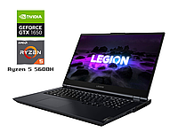 Игровой ноутбук Lenovo Legion 5-17ACH6/ 17.3" 1920x1080/ Ryzen 5 5600H/ 16GB RAM/ 512GB SSD/ GTX 1650 4GB