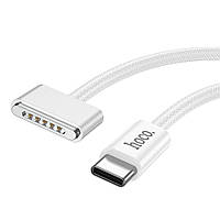 Кабель магнитный для зарядки MacBook Type-C to Mag3 HOCO X103 |140W, 2m| Белый