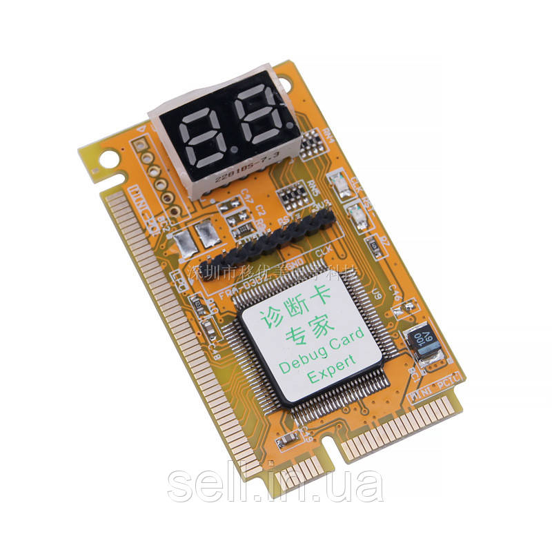 Діагностична карта для ноутбука • Mini PCI/PCI-E/LPC • VIP-версія • Перевірка кодів помилок, фото 1