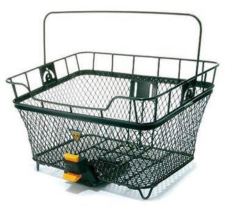 Кошик на багажник Topeak MTX Basket Rear 23.44л, с /фікс.6 (чорний)