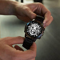 Ударопрочные часы смарт наручные мужские Спортивные водонепроницаемые часы с пульсометром Forest Pro Часы + 1 год гарантии