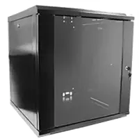 Hypernet WMNC-12U-FLAT- BLACK Шкаф коммутационный настенный 12U 600x450 разборный