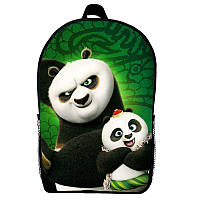 Рюкзак Панда кунг-фу детский (Gear bag KF mini 04) черный, 29 х 21 х 9 см