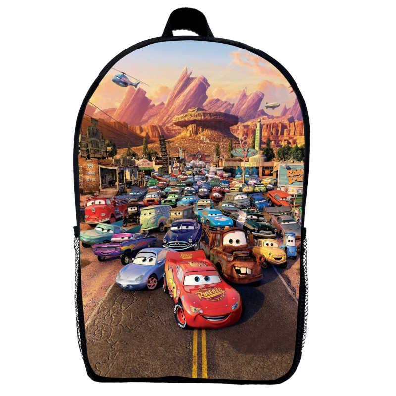 Рюкзак Тачки Блискавка Макквін дитячий (Gear bag Cars mini 04) чорний, 29 х 21 х 9 см, фото 1