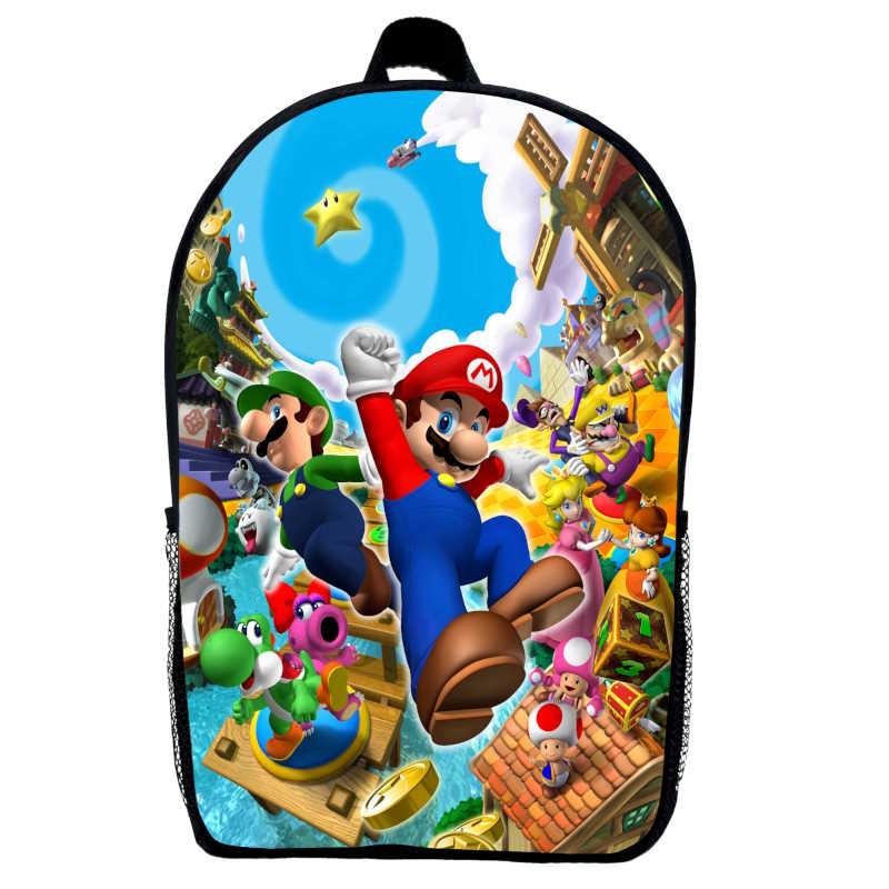 Рюкзак Маріо дитячий (Gear bag Mario mini 06) чорний, 29 х 21 х 9 см, фото 1