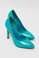 Туфли женские голубого цвета 176305S