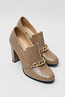 Туфли женские бежевого цвета 176307S