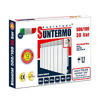 Секция радиатора биметаллического Suntermo 500 100 30 бар SX, код: 8210622