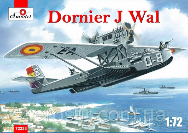 Літальний човен Dornier J Wal 1/72 AMODEL 72233