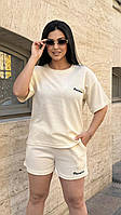 Костюм 2-ка жіночий футболка з шортами розміри S-L (7кв) "PALMIRA" недорого від прямого постачальника