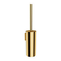 Ершик для унитаза настенный OMNIRES Modern Project округлый металлический золото MP60621GLB