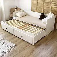Детская кровать с выдвижными ящиками Daniel Кровать для спальни подростка (Кровати для подростков из дерева)