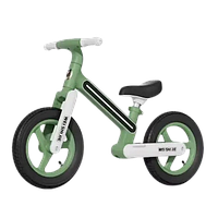 Велобег с RGB-подсветкой рамы и 12-дюймовыми колесами Зеленый