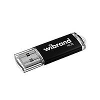 Флеш-накопичувач Wibrand USB 2.0 Cougar 16Gb Black