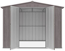 Хозблок для саду 294x269 см Hardmaister Richmond світле дерево, фото 5