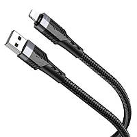 Кабель USB Borofone BU35 Lightning 1,2m Колір Чорний h