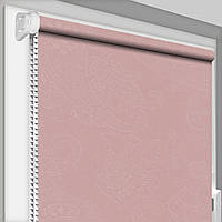 Рулонная штора Rolets Арабеска 1-1842-1000 100x170 см открытого типа Розовая